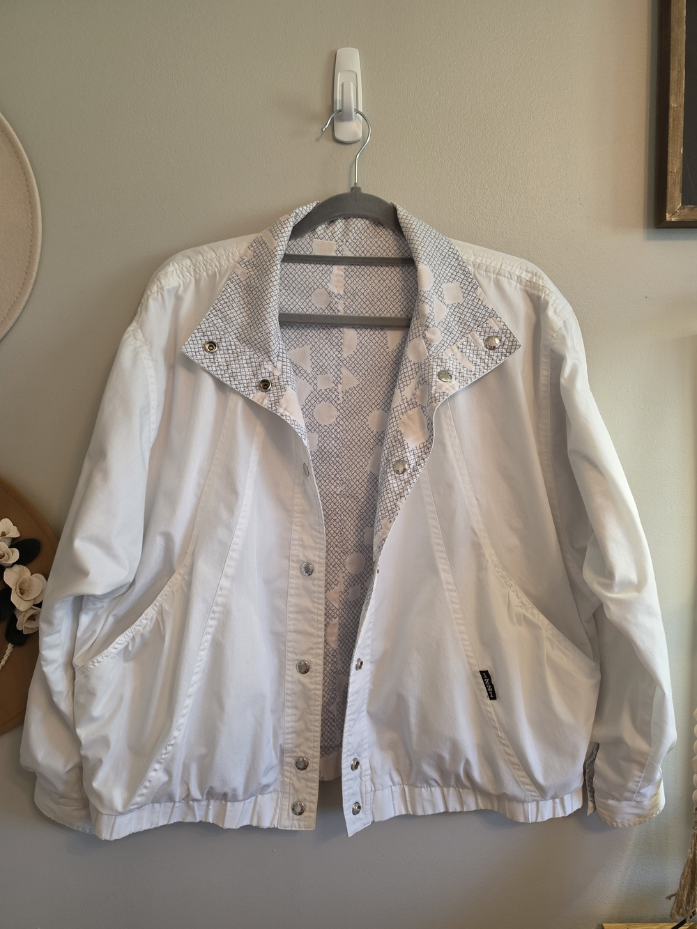 Vintage 80s Reversible Bomber Jacket